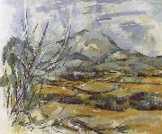 Paul Cezanne Mont Sainte-Victoire oil painting reproduction